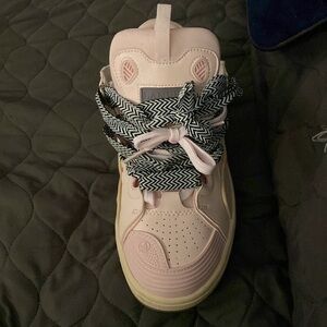 I am selling pink leather Lanvin in a size 9 for 330.